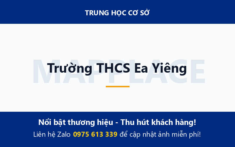 Trường THCS Ea Yiêng