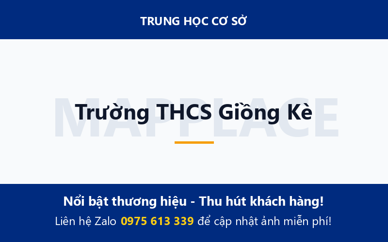 Trường THCS Giồng Kè
