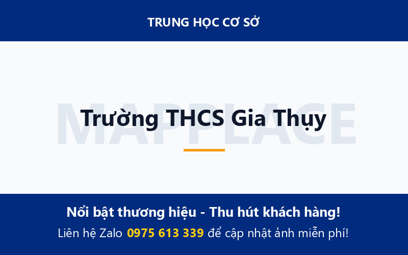 Trường THCS Gia Thụy