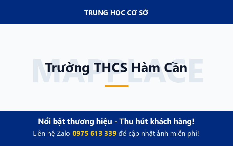 Trường THCS Hàm Cần