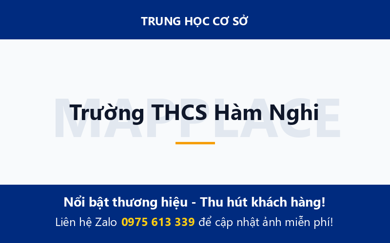 Trường THCS Hàm Nghi