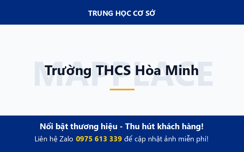 Trường THCS Hòa Minh