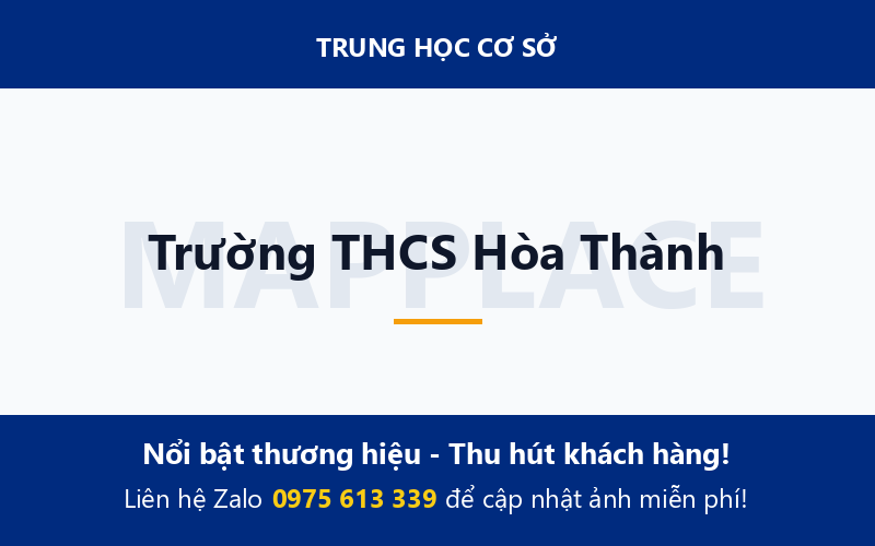 Trường THCS Hòa Thành