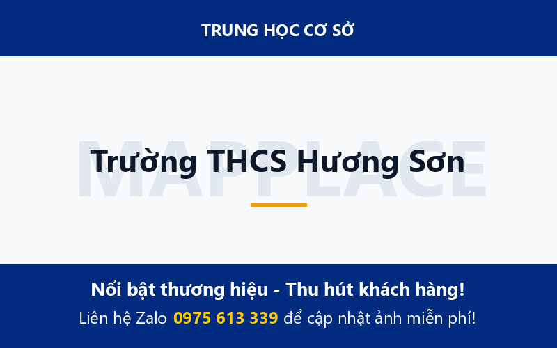 Trường THCS Hương Sơn