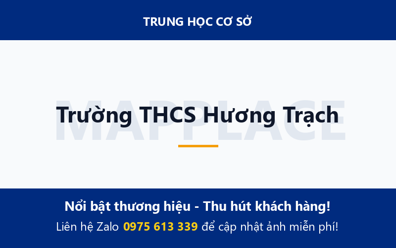 Trường THCS Hương Trạch