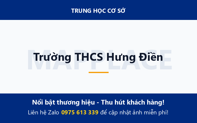 Trường THCS Hưng Điền