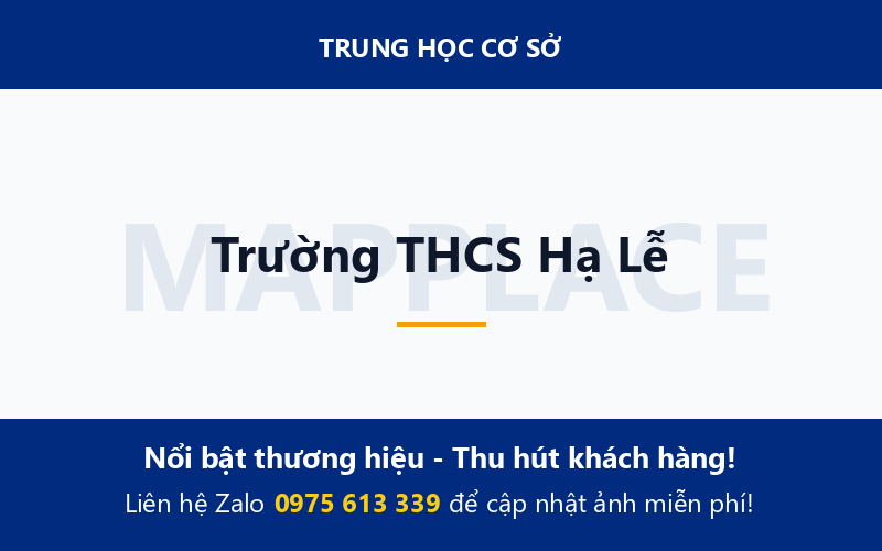 Trường THCS Hạ Lễ