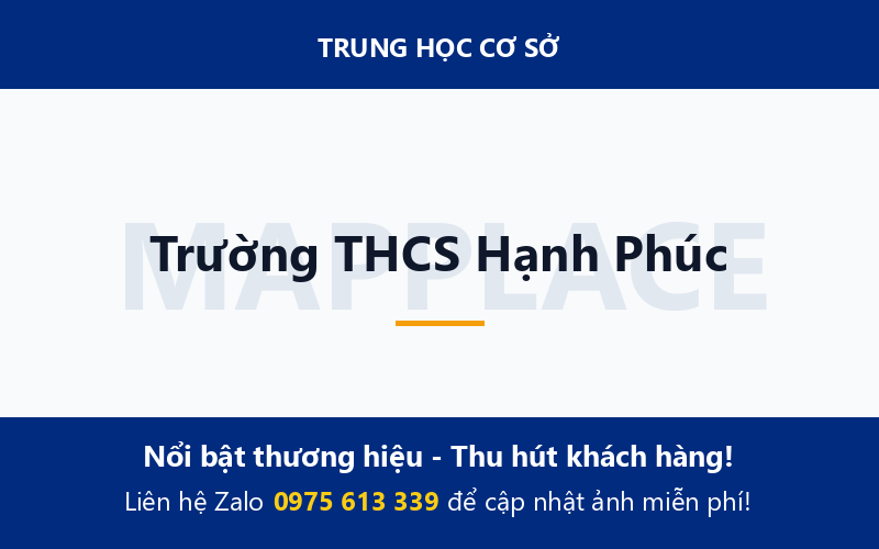 Trường THCS Hạnh Phúc