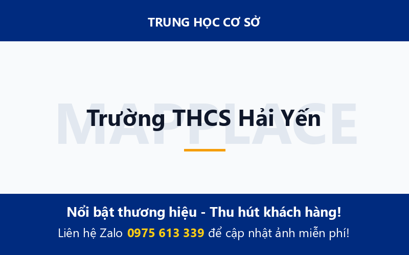 Trường THCS Hải Yến