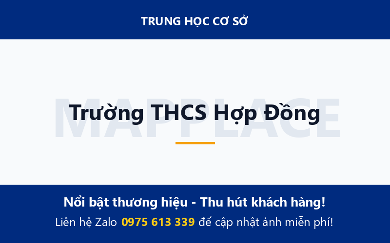 Trường THCS Hợp Đồng