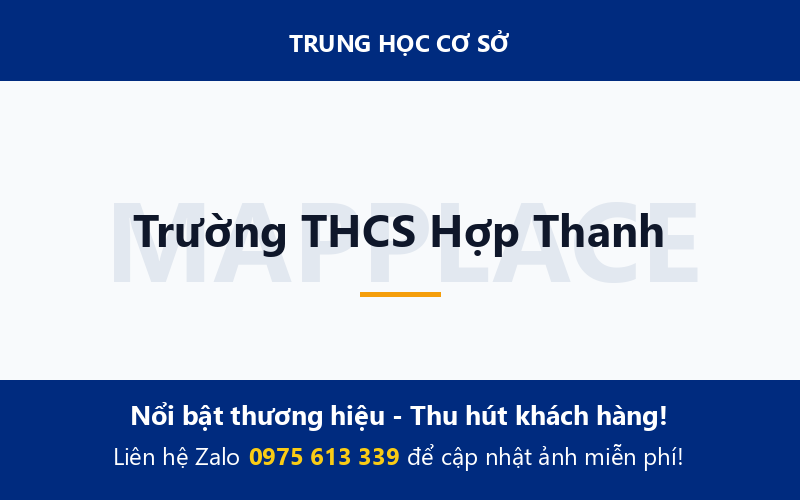 Trường THCS Hợp Thanh