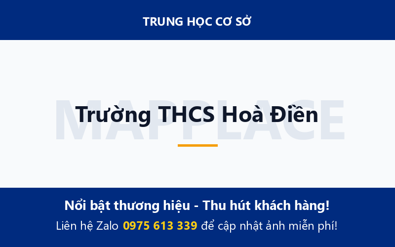 Trường THCS Hoà Điền