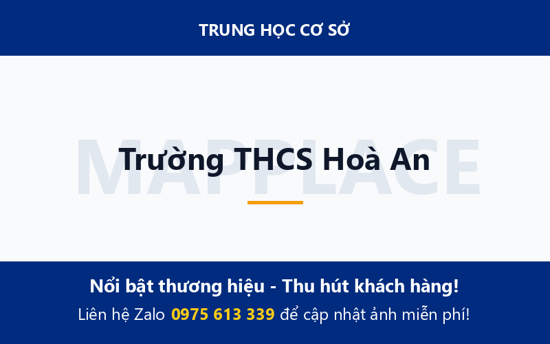 Trường THCS Hoà An