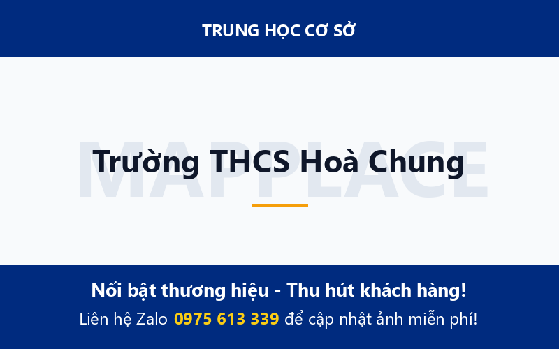 Trường THCS Hoà Chung