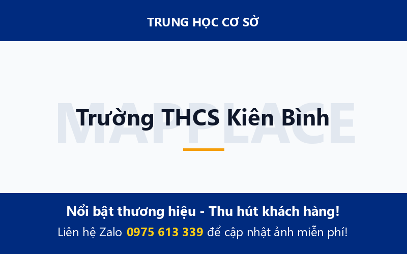 Trường THCS Kiên Bình