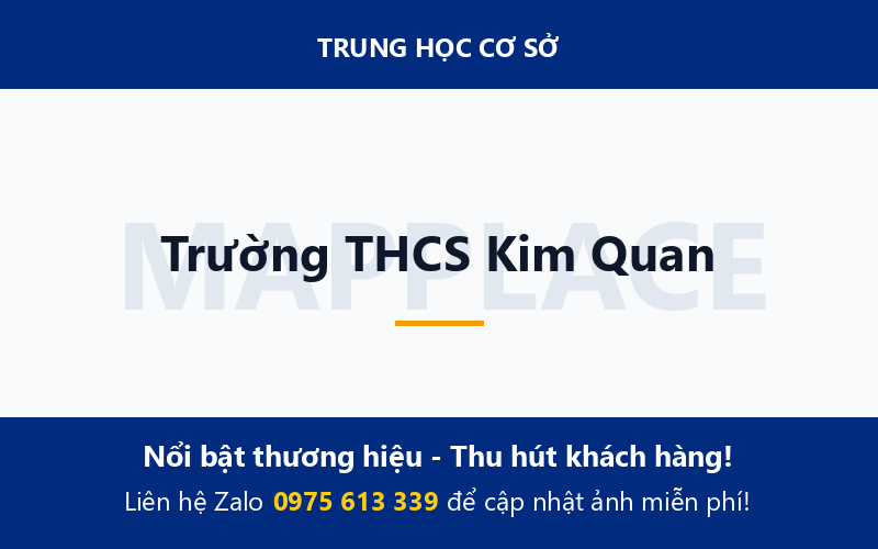 Trường THCS Kim Quan