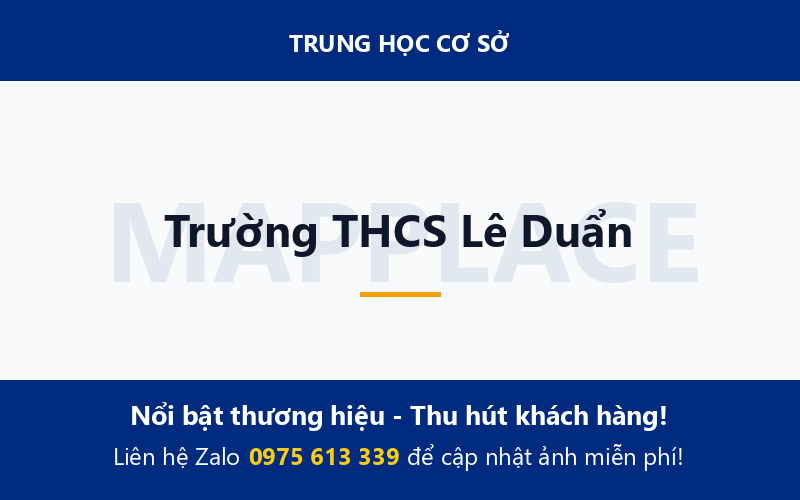 Trường THCS Lê Duẩn