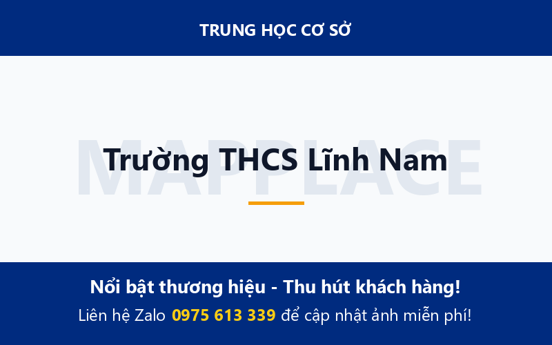 Trường THCS Lĩnh Nam