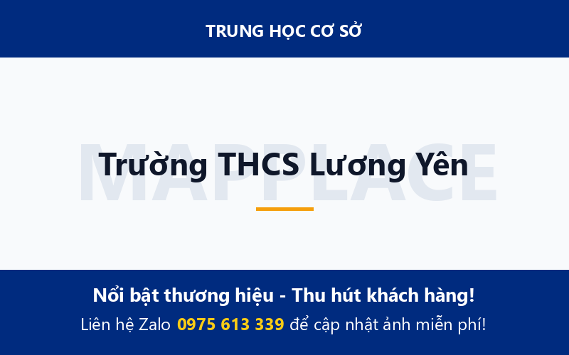 Trường THCS Lương Yên