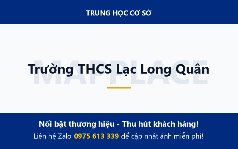 Trường THCS Lạc Long Quân