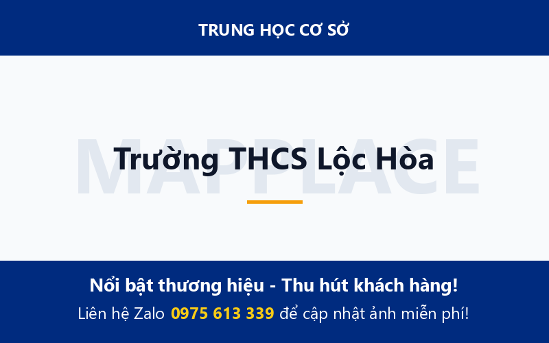 Trường THCS Lộc Hòa