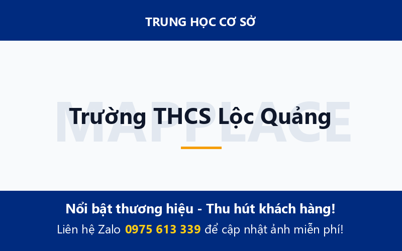 Trường THCS Lộc Quảng