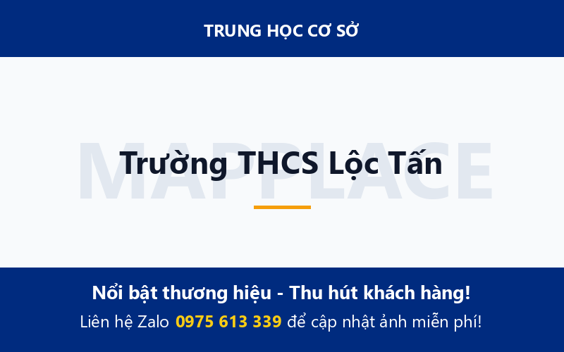 Trường THCS Lộc Tấn