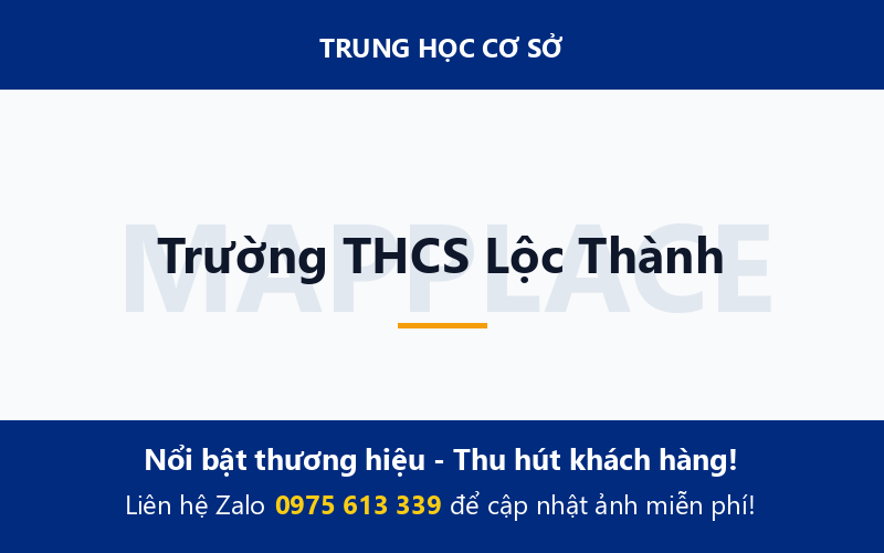 Trường THCS Lộc Thành