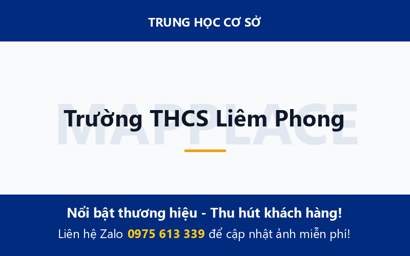 Trường THCS Liêm Phong