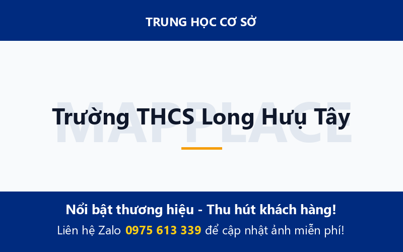Trường THCS Long Hưụ Tây