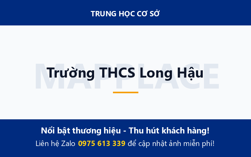Trường THCS Long Hậu