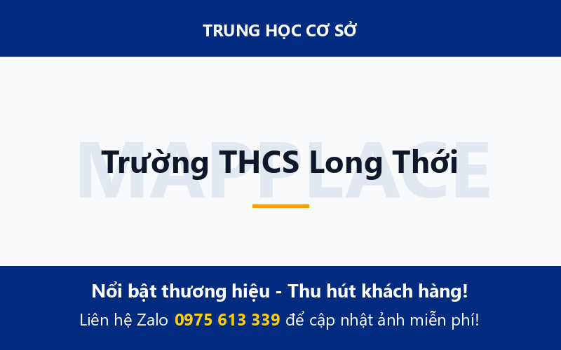 Trường THCS Long Thới