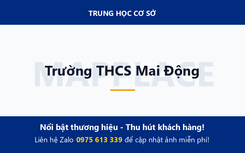 Trường THCS Mai Động