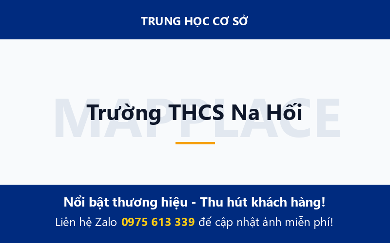 Trường THCS Na Hối