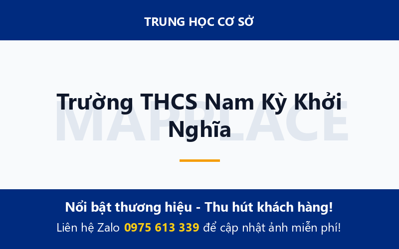 Trường THCS Nam Kỳ Khởi Nghĩa