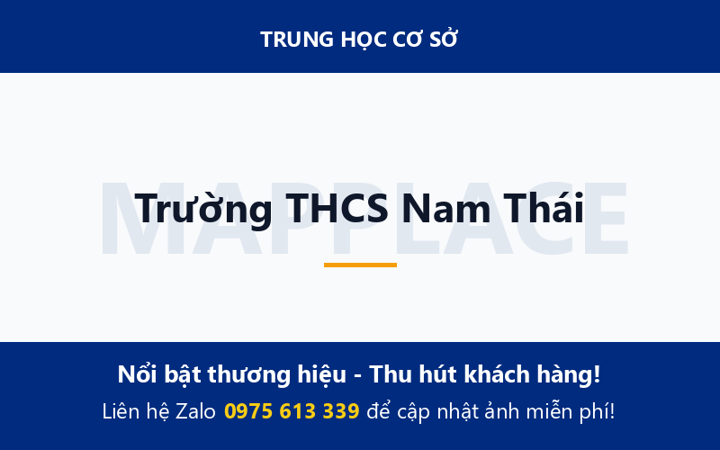 Trường THCS Nam Thái
