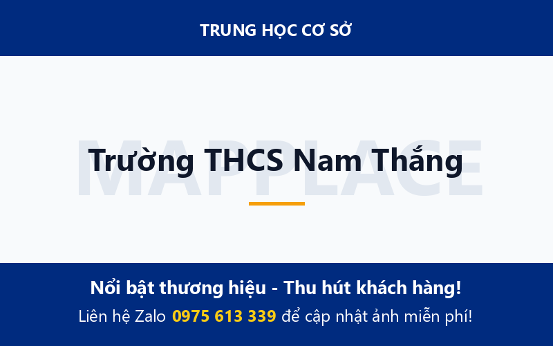 Trường THCS Nam Thắng