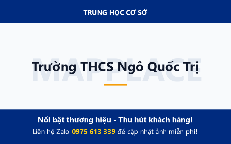 Trường THCS Ngô Quốc Trị