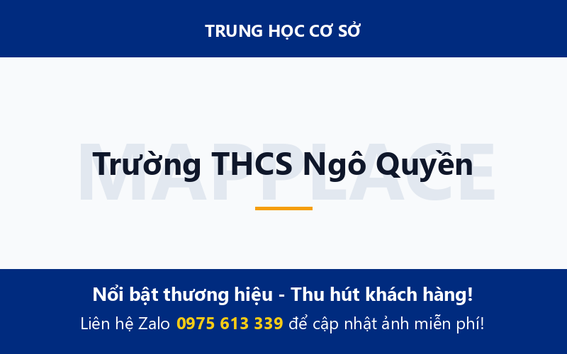 Trường THCS Ngô Quyền