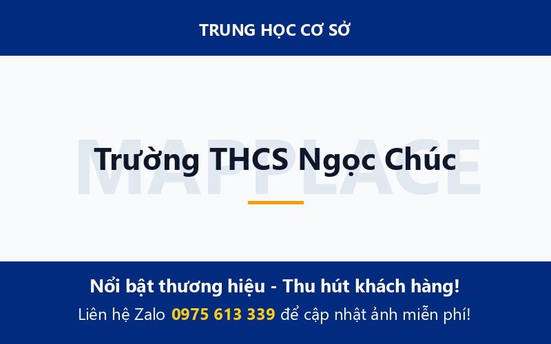 Trường THCS Ngọc Chúc