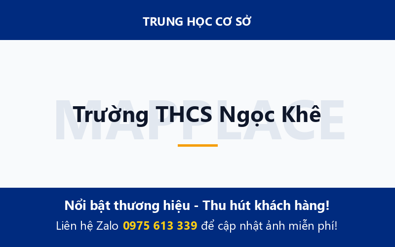 Trường THCS Ngọc Khê