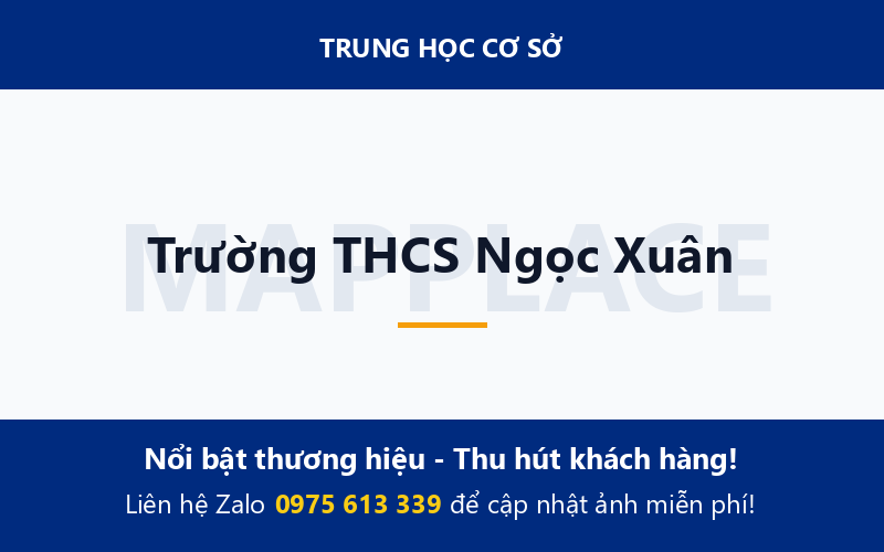 Trường THCS Ngọc Xuân