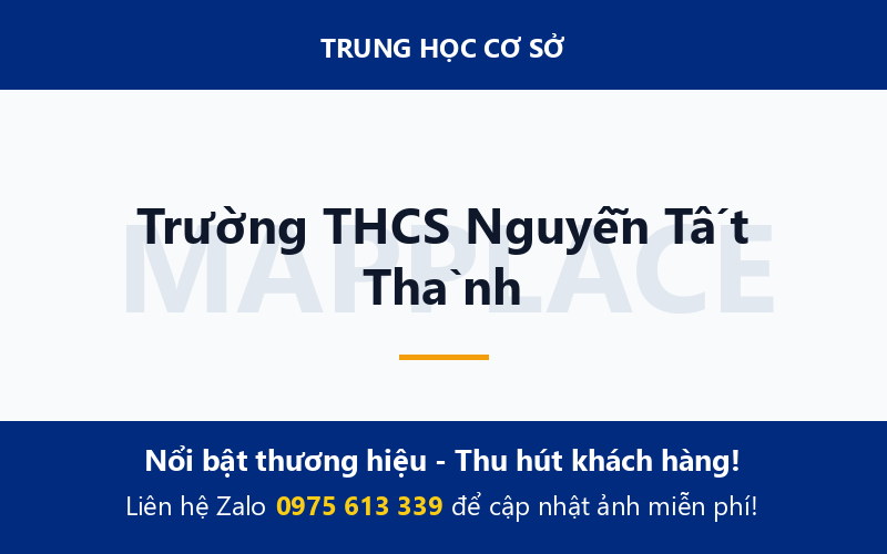 Trường THCS Nguyễn Tất Thành