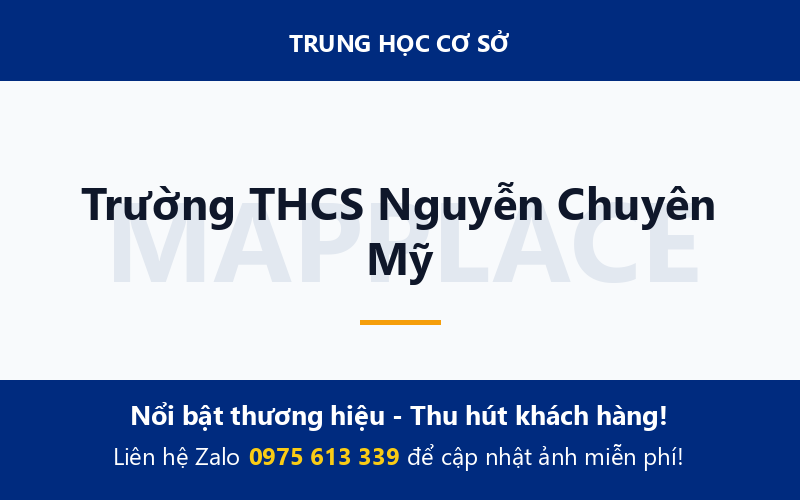 Trường THCS Nguyễn Chuyên Mỹ