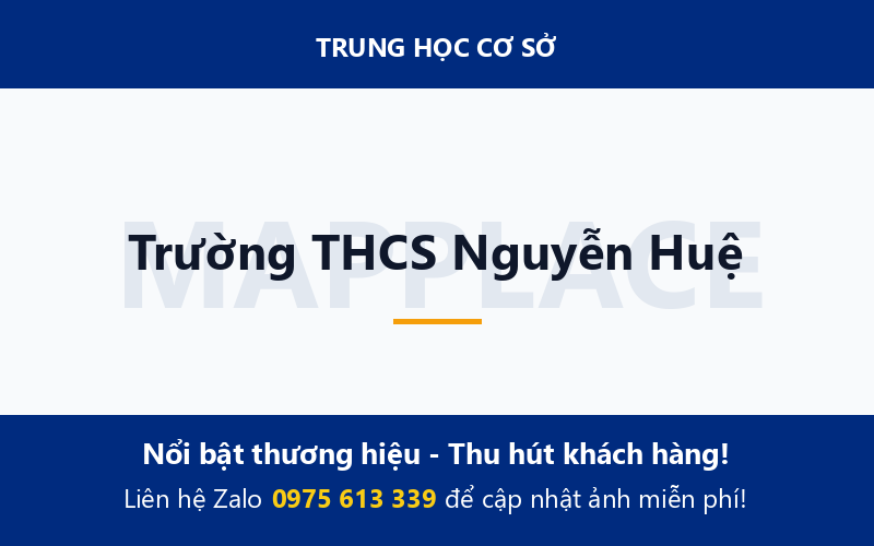 Trường THCS Nguyễn Huệ
