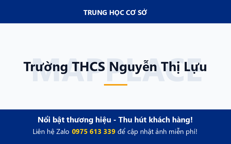 Trường THCS Nguyễn Thị Lựu