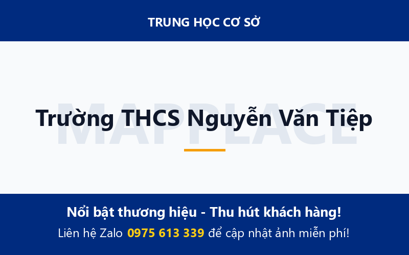 Trường THCS Nguyễn Văn Tiệp