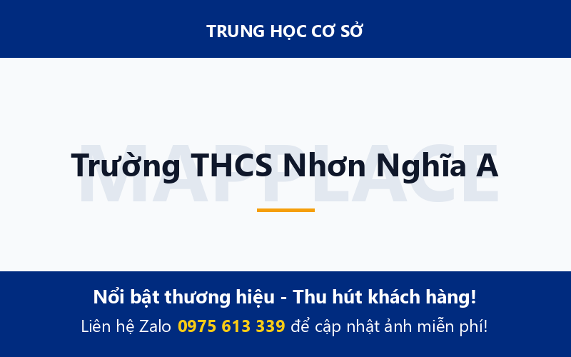 Trường THCS Nhơn Nghĩa A