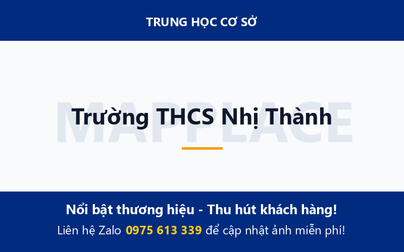 Trường THCS Nhị Thành