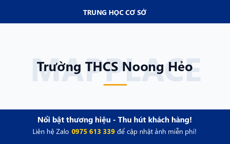 Trường THCS Noong Hẻo